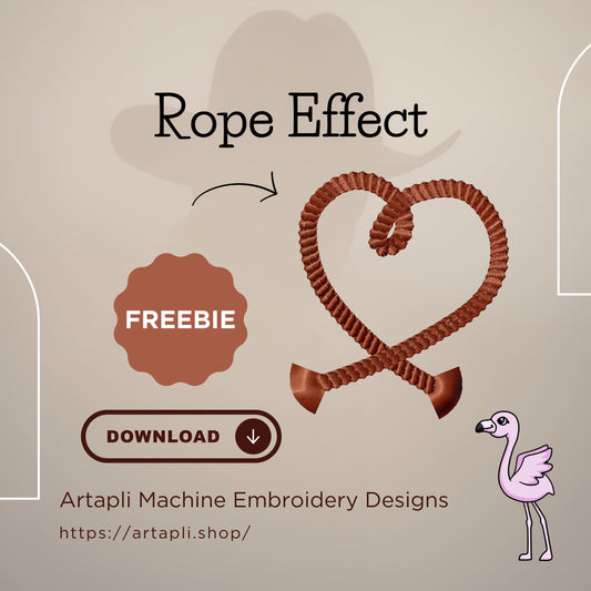 Download your freebie: Rope Stitch