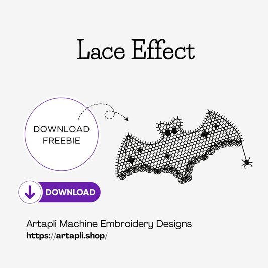 Download your freebie: Lace Effect