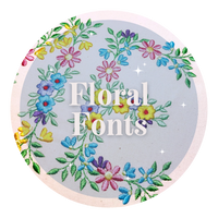 Floral Fonts