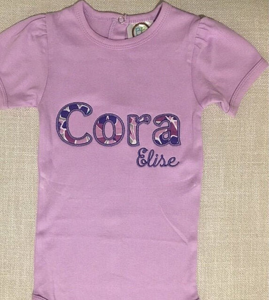 Diana Monogram Font Applique