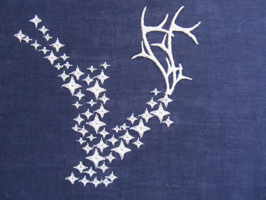 Christmas magic deer sparkle