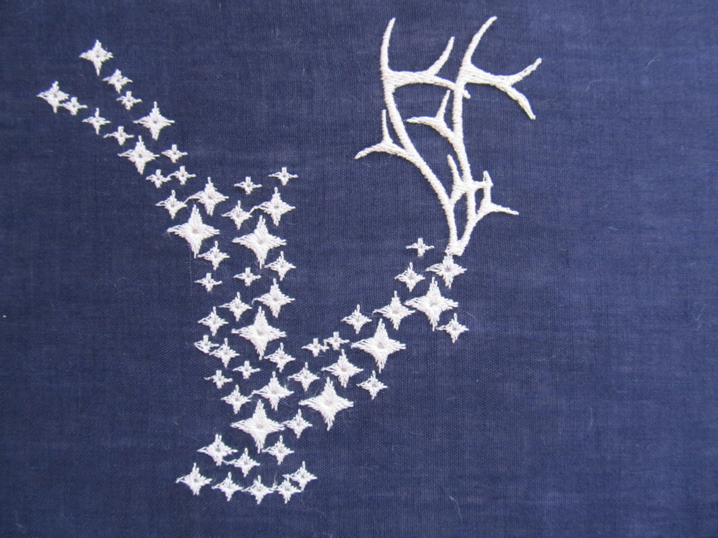 Christmas magic deer sparkle