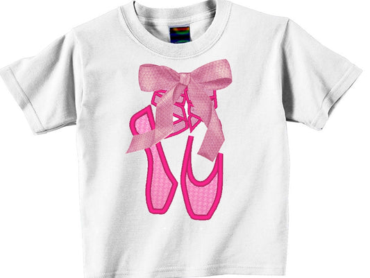 Ballerina Shoes Applique Set of 3