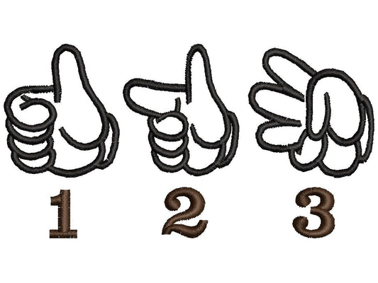 Hand Sign Language Font