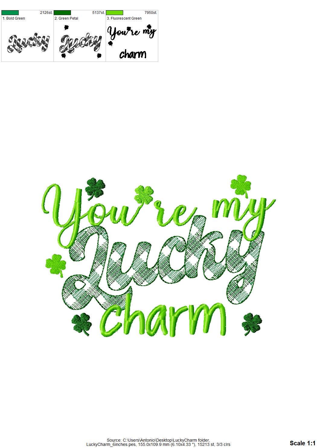 You're My Lucky Charm Saying