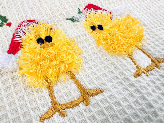 Little Christmas Chick 2 in a row