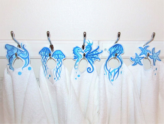 Sea Life Towel Hanging Hole Set