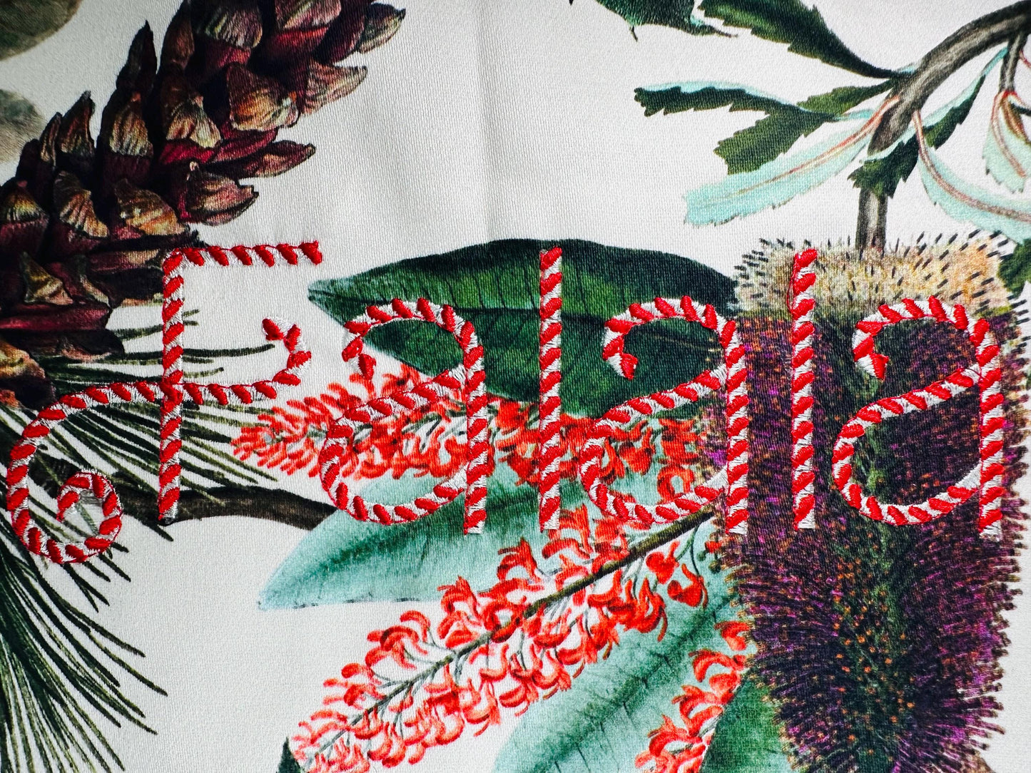 Classic 2-Color Candy Cane Font