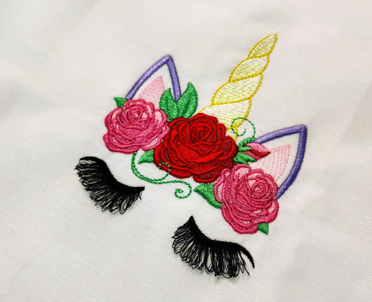 Pretty Unicorn Shabby Chic Floral Crown