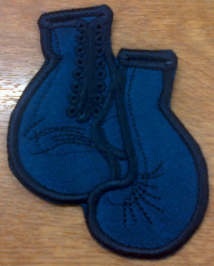 Sport Boxing Gloves Applique