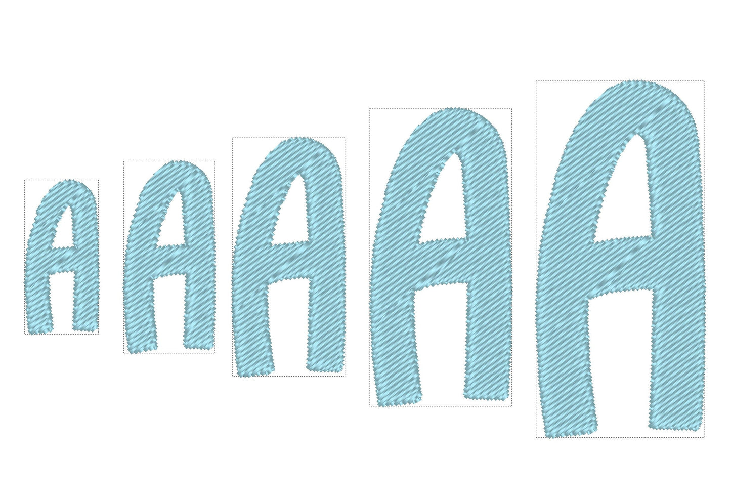 Fill Stitch Handwritten Beauty Font Nathan