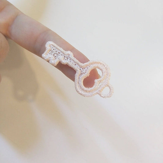 Bow and Key Charm FSL