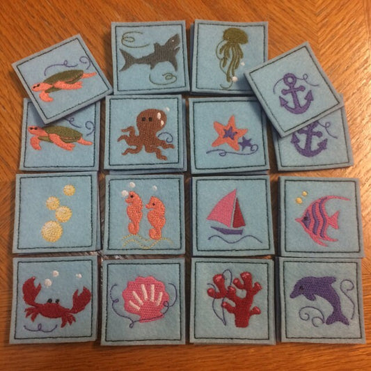 Memory Game Sea Life ITH