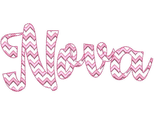 Chevron ZigZag 2-Color Font