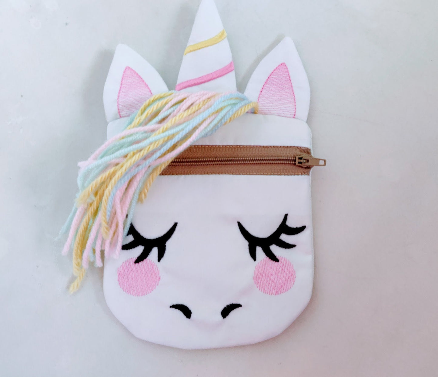 Pretty Unicorn Zipper Bag Coin Purse ITH