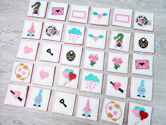 Memory Game Valentine Gnomes ITH