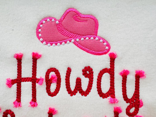 Fringed Rope Stitch Font Set of 2