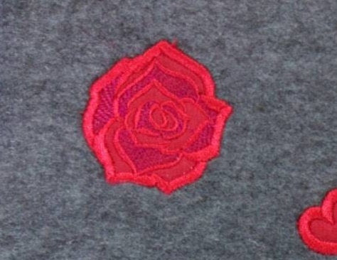 Mini Rose Applique