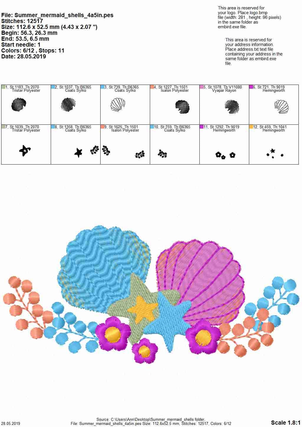 Summer Shells And Starfish