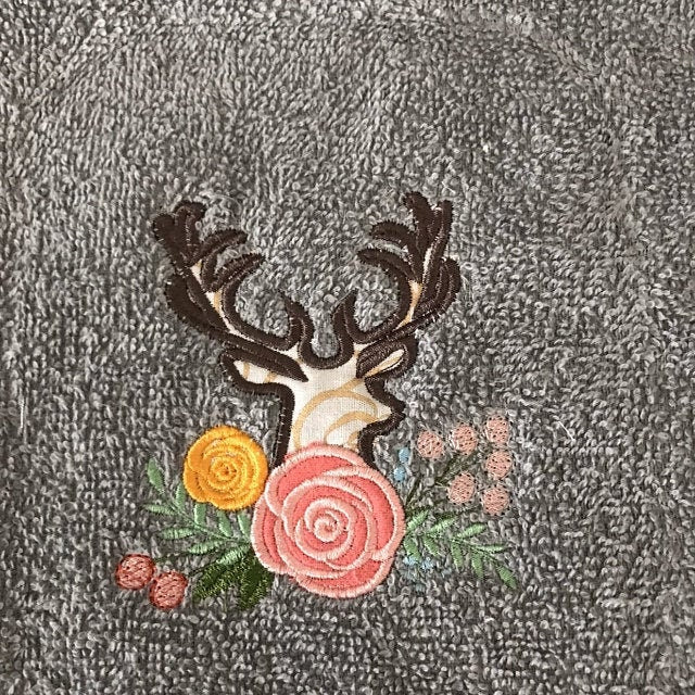 Small Buck Deer Floral Bouquet