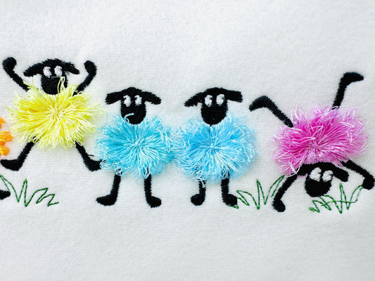 Fringed Funny Sheep Lamb 4