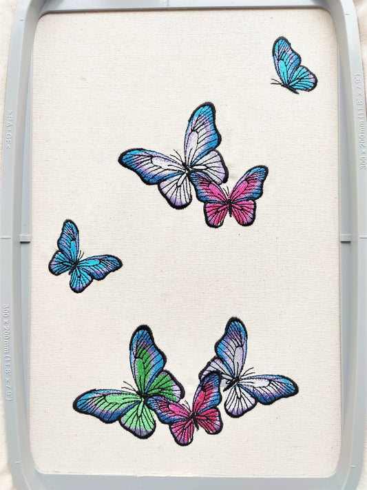 Realistic Small Butterfly Set of 4