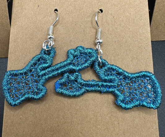 Music Notes Earrings Set of 5