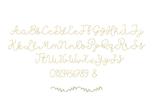 Bean Stitch Handwritten Font