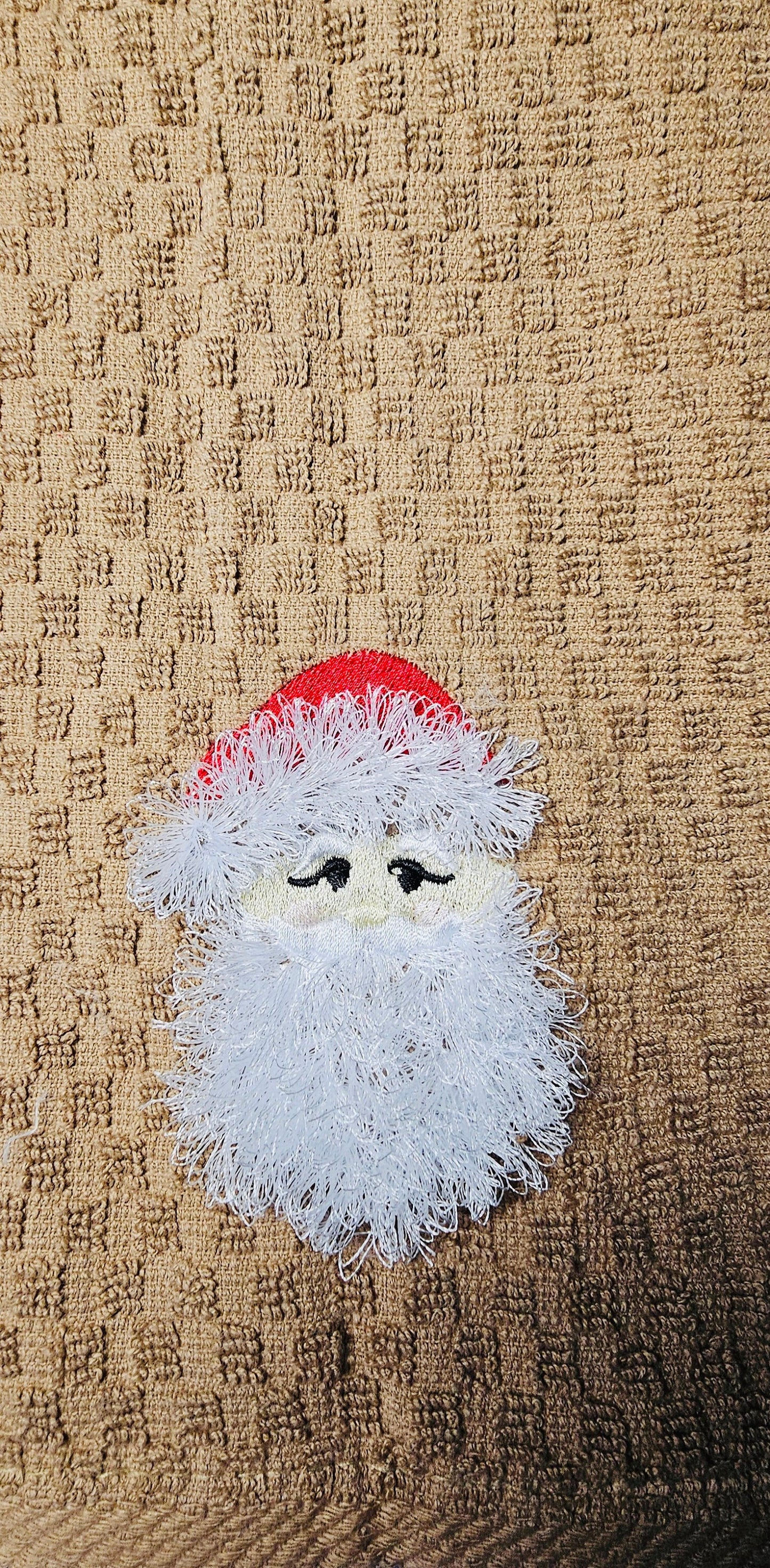 Mini Fringed Christmas Santa