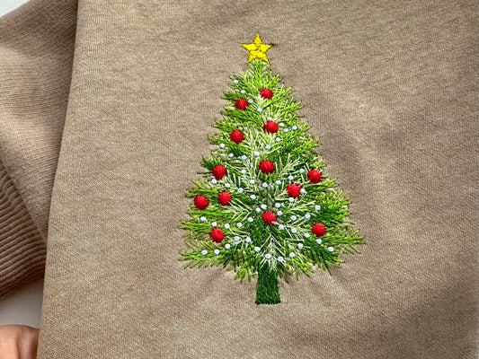 Extra Fringed Vintage Classy Christmas Tree
