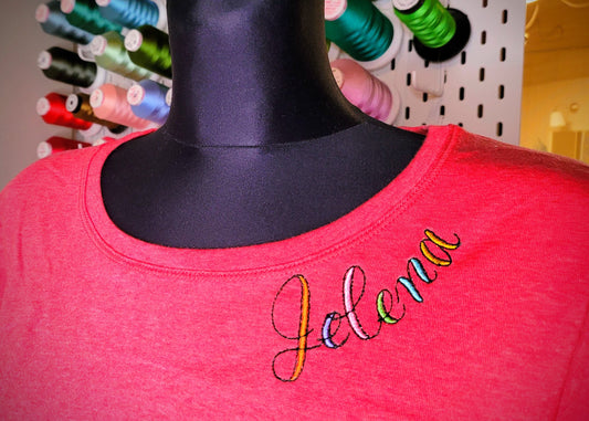 Colorful Handwritten Script Brush Font