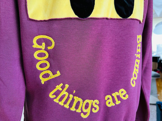 Chain Stitch Block Font