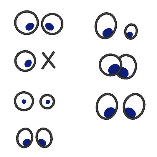 Eyes for your Toy Set of 7