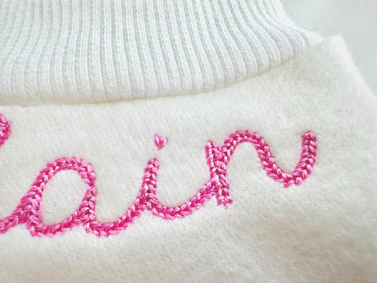 Tiny Chain FONT machine embroidery designs in mini sizes 0.6 up to 2