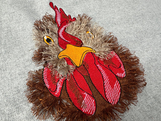 Fringed Chicken Face