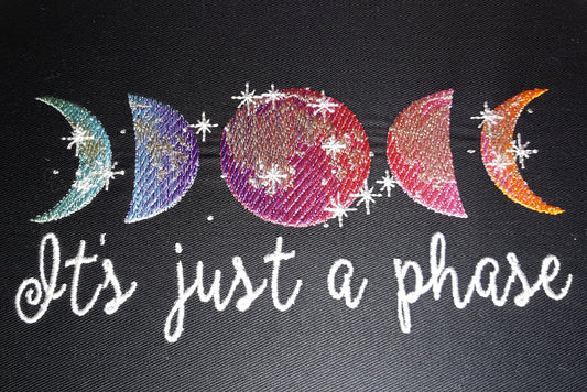 It's Just a Phase Iridescent Moon