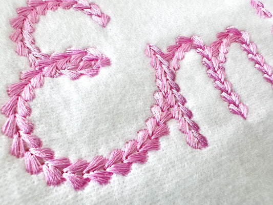 Extra Bold Chain Stitch Handwritten Font Cookie