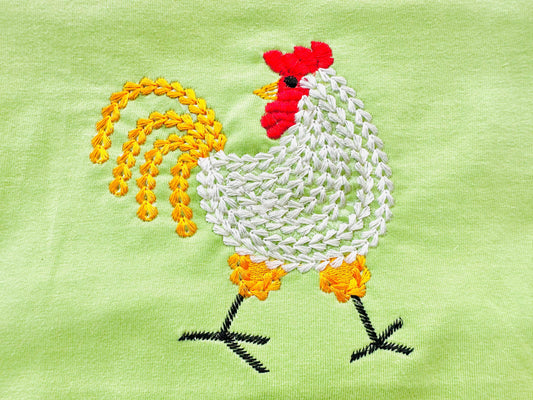 Chain Stitch Chicken