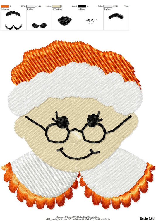 Mini Mr And Mrs Santa Claus