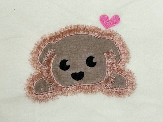Fringed Kids Baby Puppy Dog