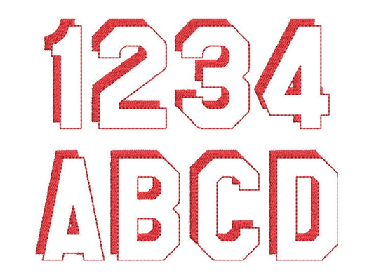 Sport Block Shadow Light Font