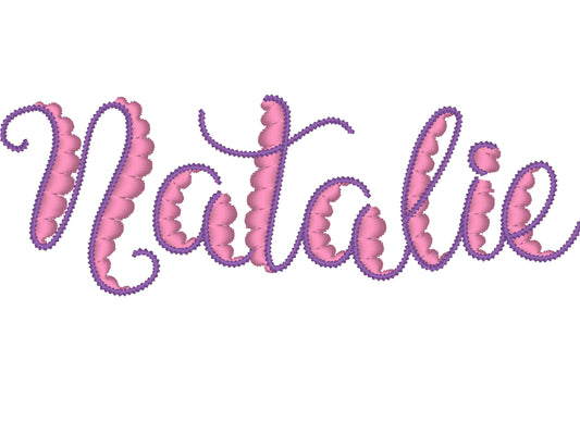 Scalloped Waves Font