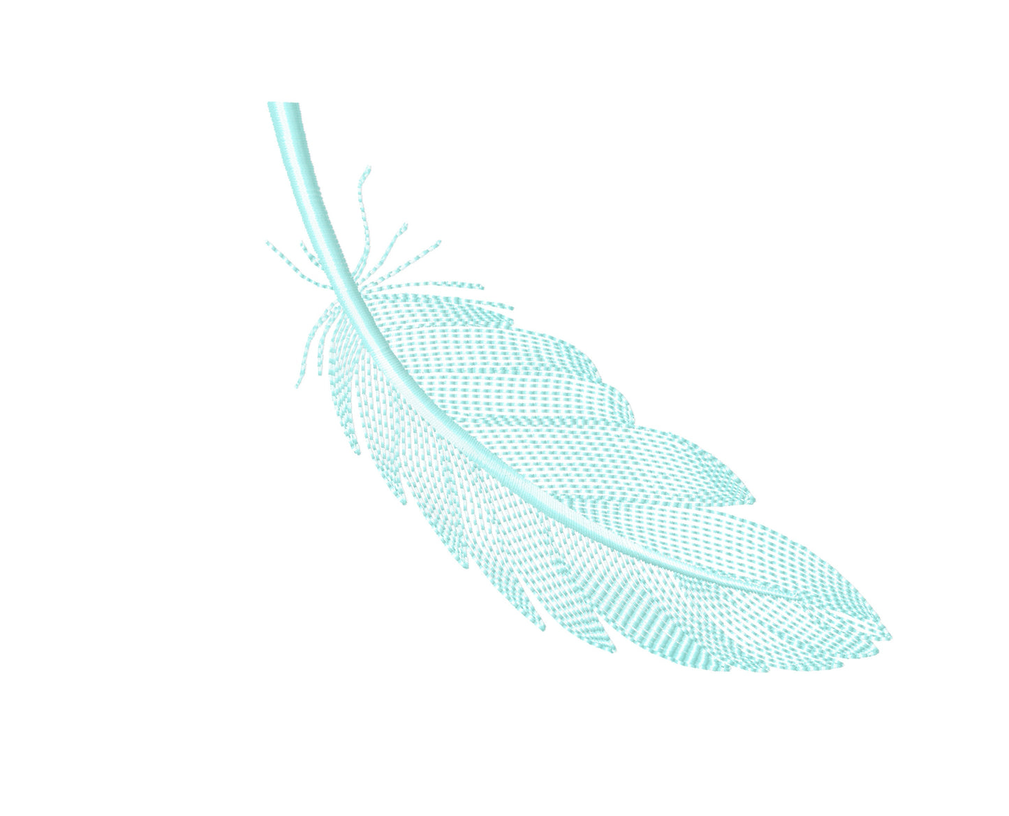 Light Stitch Delicate Feather