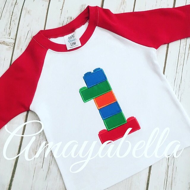 Bricks Birthday Numbers