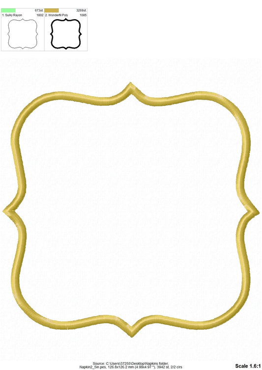 Royal Classic Square Napkin ITH