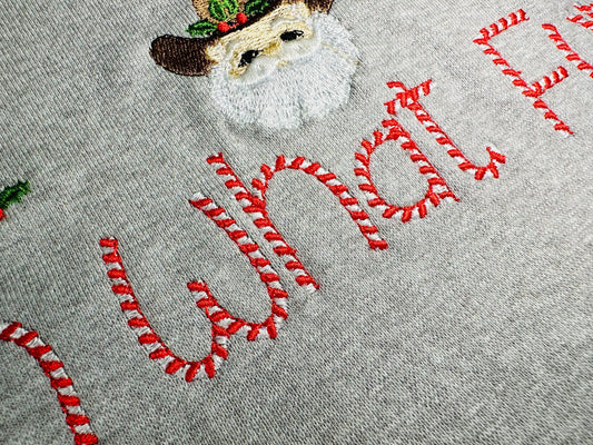 Candy Cane Christmas Font