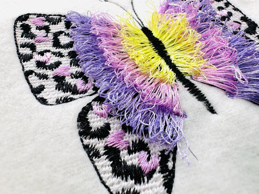 Mini Fringed Wings Butterfly