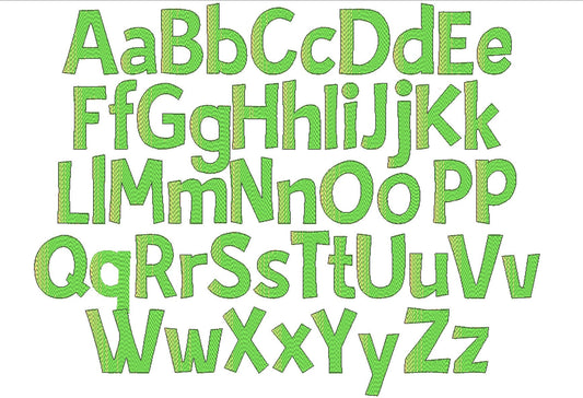 Iridescent Ombre Font