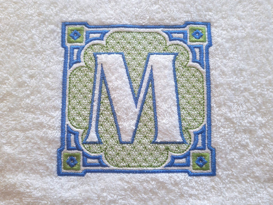 Chinoiseries Classic Embossed Monogram