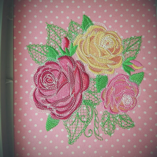 Swirl Shabby Chic Urban Rose